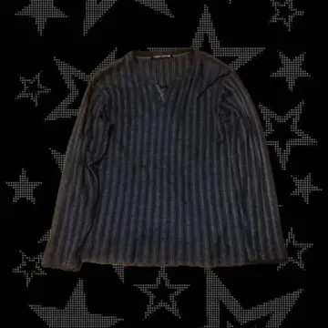 헨리넥 롱T셔츠 시크 스타일 grunge y2k