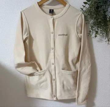 mont-bell 샤미스 가디건 크림색 레어 XS