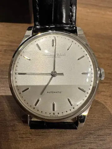 올드 인터 cal.853 IWC 앤티크 자동 와인딩 손목시계