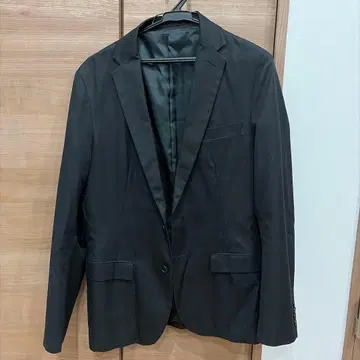 블랙 테일러드 자켓