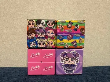 하라주쿠 페스티벌 큐브 퍼즐 4개 세트 모리 판타지