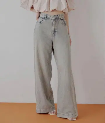 CHICO 루즈 와이드 데님 S 사이즈