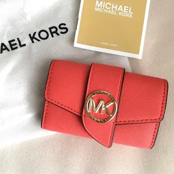 새상품 마이클코어스 MICHEAL KORS 레드 키케이스 지갑