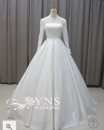 에머리풍 프린세스 라인 웨딩드레스 야마토 나데시코 빅 사이즈