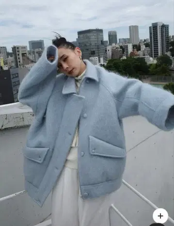 Ameri UND MOHAIR SHAGGY FLIGHT JACKET