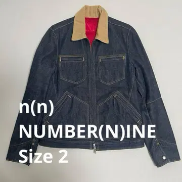 NUMBER(N)INE 데님 자켓 퀼팅 M