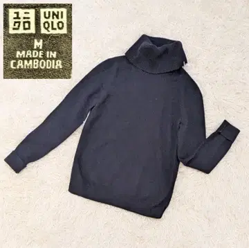 UNIQLO 캐시미어 100% 스웨터 M