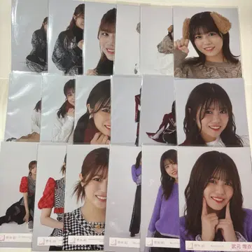 사쿠라자카46 타케모토 유이 브로마이드 세미 네이비 묶음 판매