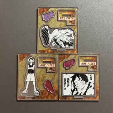 원피스 아크릴 피규어 컬렉션 HEROES 루피 3종