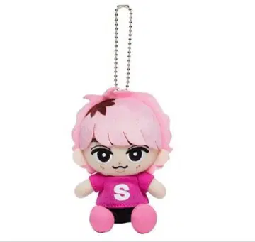 사쿠마 다이스케 핑크 캐릭터 봉제 인형