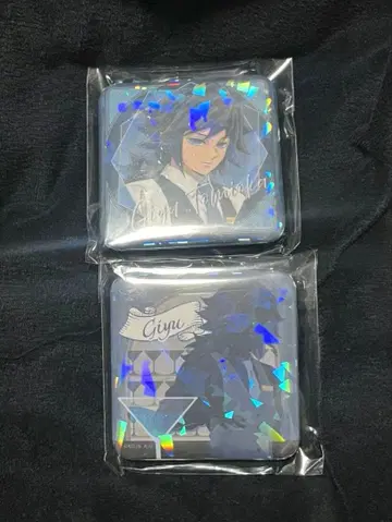 귀멸의 칼날 모크테일 바 토미오카 기유 캔뱃지 세트