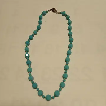 터콰이즈 비즈 목걸이