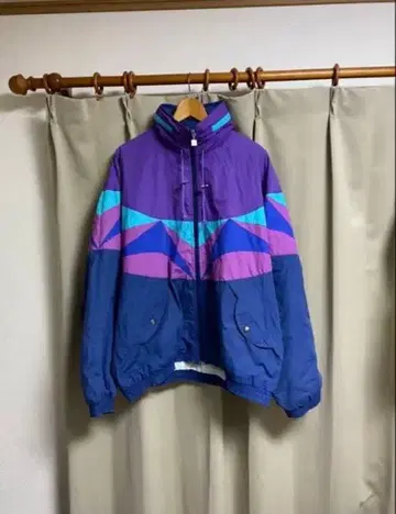 UMBRO 나일론 자켓 보라색 파랑