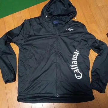 캘러웨이 골프웨어 블루종 남성용 안감 부착 스타 스트레치 후드