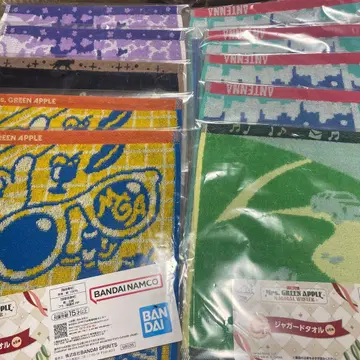 제일복권 Mrs. GREEN APPLE 자카드 타월 5종 9매 세트