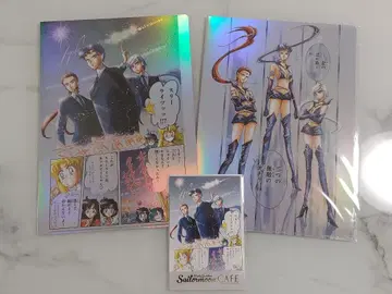 세일러문 세일러문 카페 쓰리 라이츠 클리어 파일 엽서