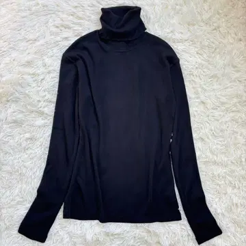 Deuxieme Classe 두지엠 클라세 립 터틀넥 니트