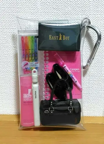 가챠 파우치 고등학생의 일상 문구 등