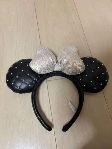 디즈니 머리띠 블랙 앤 화이트