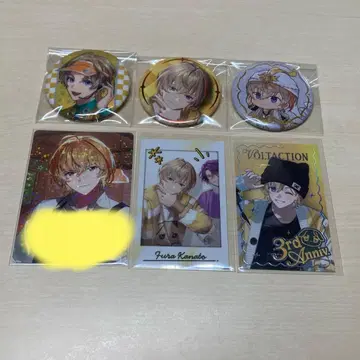 니지산지 후라 소토 카드 캔뱃지 묶음 판매