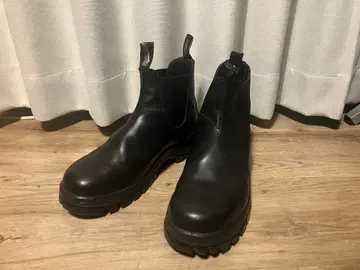 Blundstone 블랙 사이드 고어 부츠