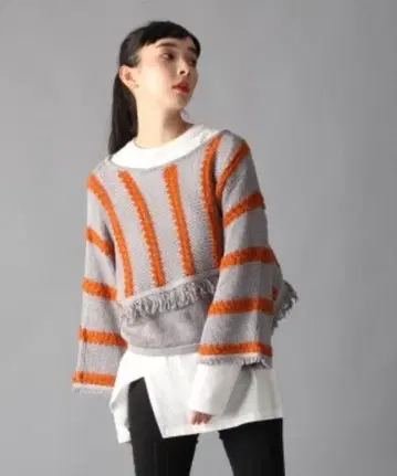 HARE 프린지 니트