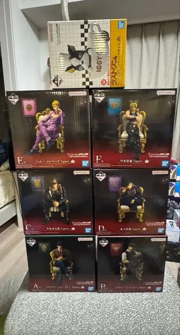 제일복권 죠죠 월드 죠죠의 기묘한 모험 피규어 풀컴플리트