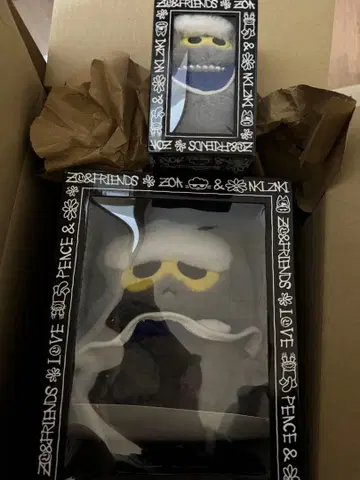 ZO&FRIENDS ZOA MEDIUM 봉제 인형 2개