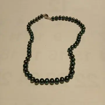 담수 펄 피콕 컬러 목걸이