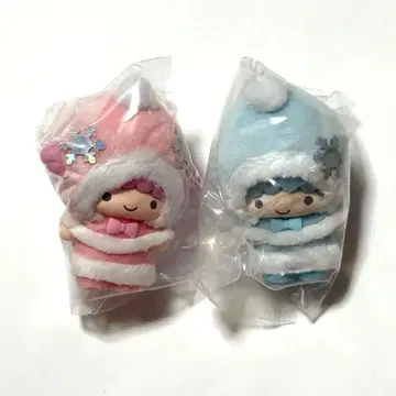 산리오 치비토모 시크릿 키링 눈의 요정 키키라라 2점 세트