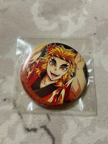 귀멸의 칼날 아와오도리 렌고쿠 쿄쥬로 캔뱃지