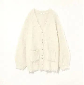 Eaphi SHAGGY KNIT CARDIGAN