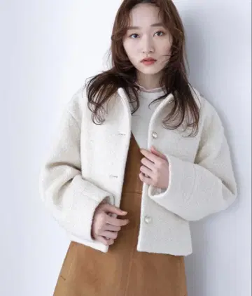 natural beauty bacic 스텐칼라 숏 블루종