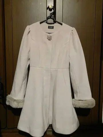 evelyn 비쥬 코트 핑크 S