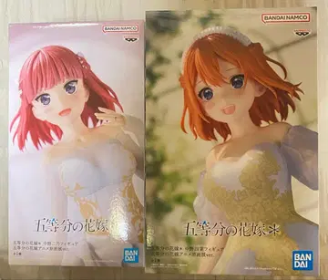 5등분의 신부 나카노 니노 요츠바 피규어 2체 세트