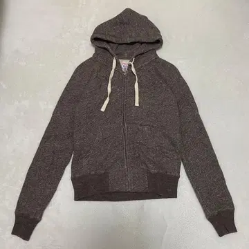 프릭스스토어 지퍼 후드티 포켓 브라운 프리