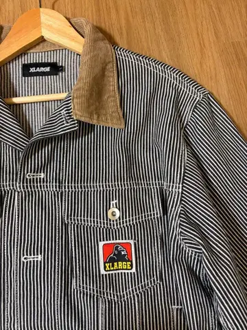 XLARGE 스트라이프 자켓 L 사이즈