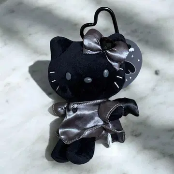 Hello Kitty BLACK ANGEL Mascot Keychain