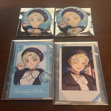 Twinkle Gifts 히바치 마나 캔뱃지 폴라로이드