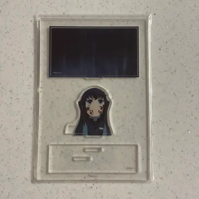 귀멸의 칼날 무이치로 명장면 미니 디오라마 아크릴 스탠드 도공마을