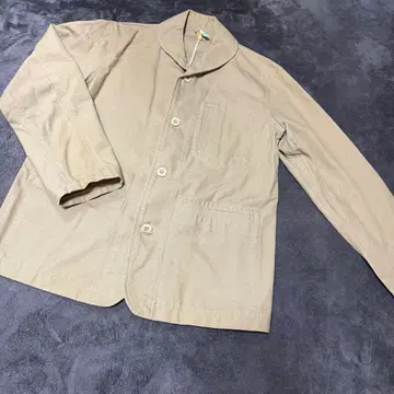 ONBOARD 베이지 숄 칼라 테일러드 재킷 S