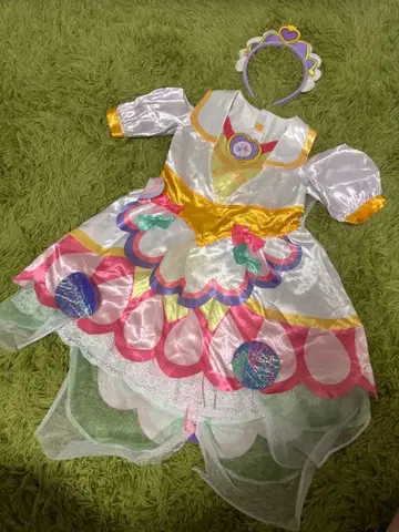 딜리셔스 파티 프리큐어 피날레 코스튬 머리띠 포함