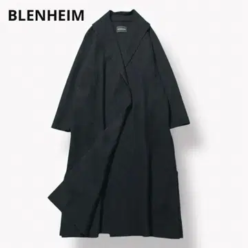 BLENHEIM 리버 코트 맥시 길이 블랙 브렌헤임