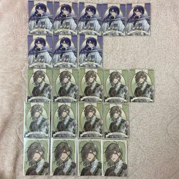 니지산지 Knight 나카오 케이 올리버 에반스 콜렉터즈 카드