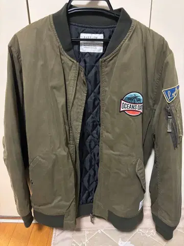 MA-1 플라이트 자켓 올리브 M