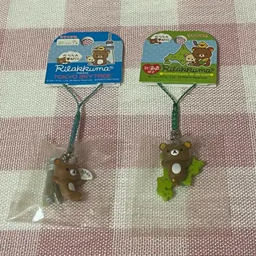 리락쿠마 지역 한정 스트랩 도쿄 홋카이도