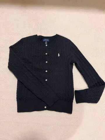 폴로 랄프 로렌 네이비 가디건