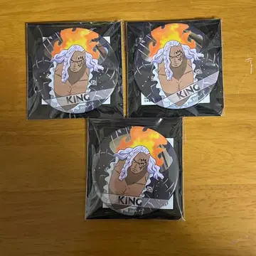 ONE PIECE 원피스 메탈 캔뱃지 컬렉션 킹 3종