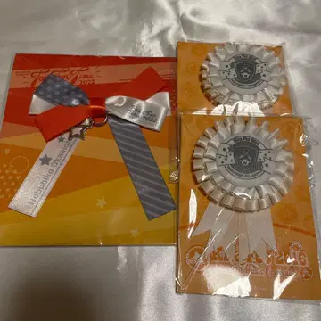 Kiramune 오카모토 노부히코 로제트 배지 응원봉 리본