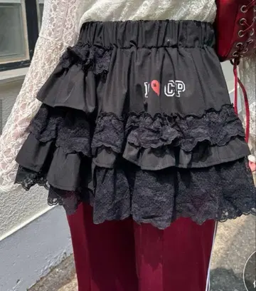 Ciaopanic 볼륨 프릴 미니 스커트